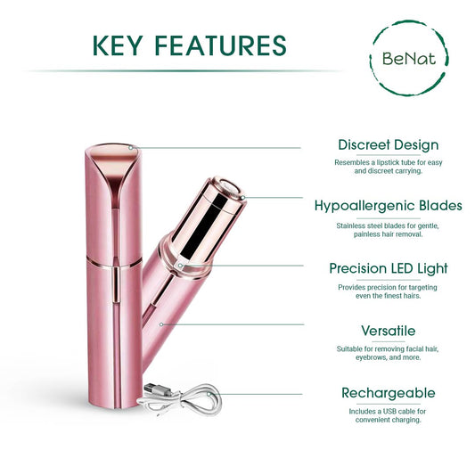 Depilador de Vello Facial para Mujeres - SkinLux™