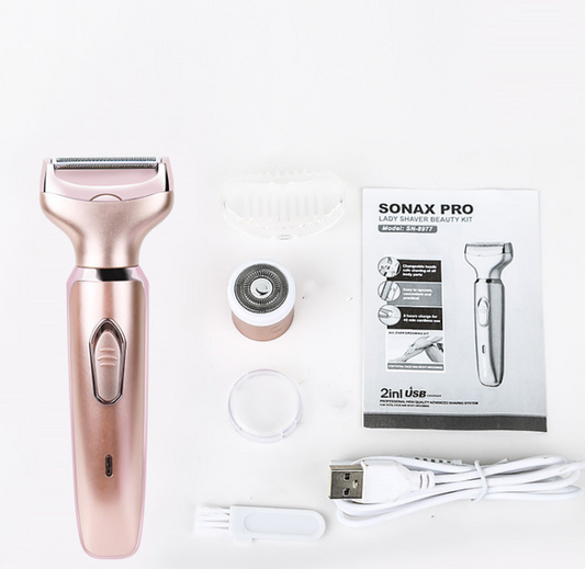Depiladora Corporal Eléctrica Premium - SkinLux™ (Kit 4 en 1)